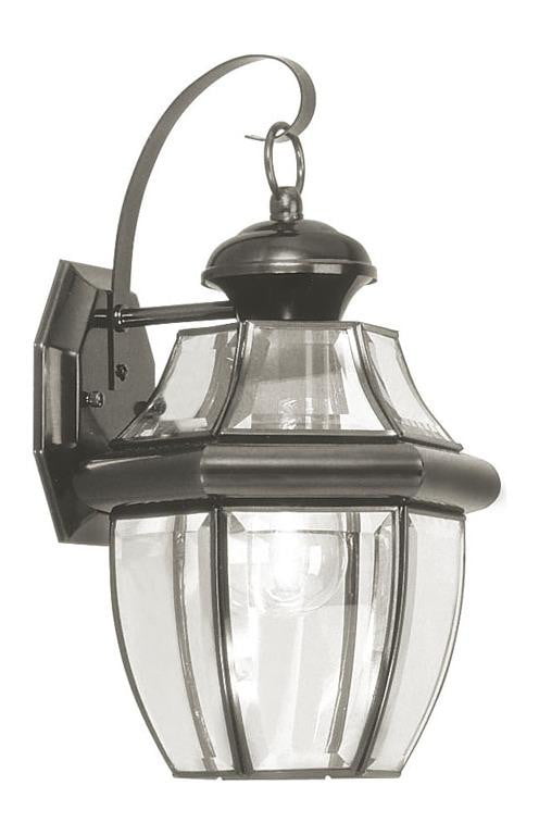 1 Light Black Outdoor Wall Lantern – Style: 7259432 XI56305845625