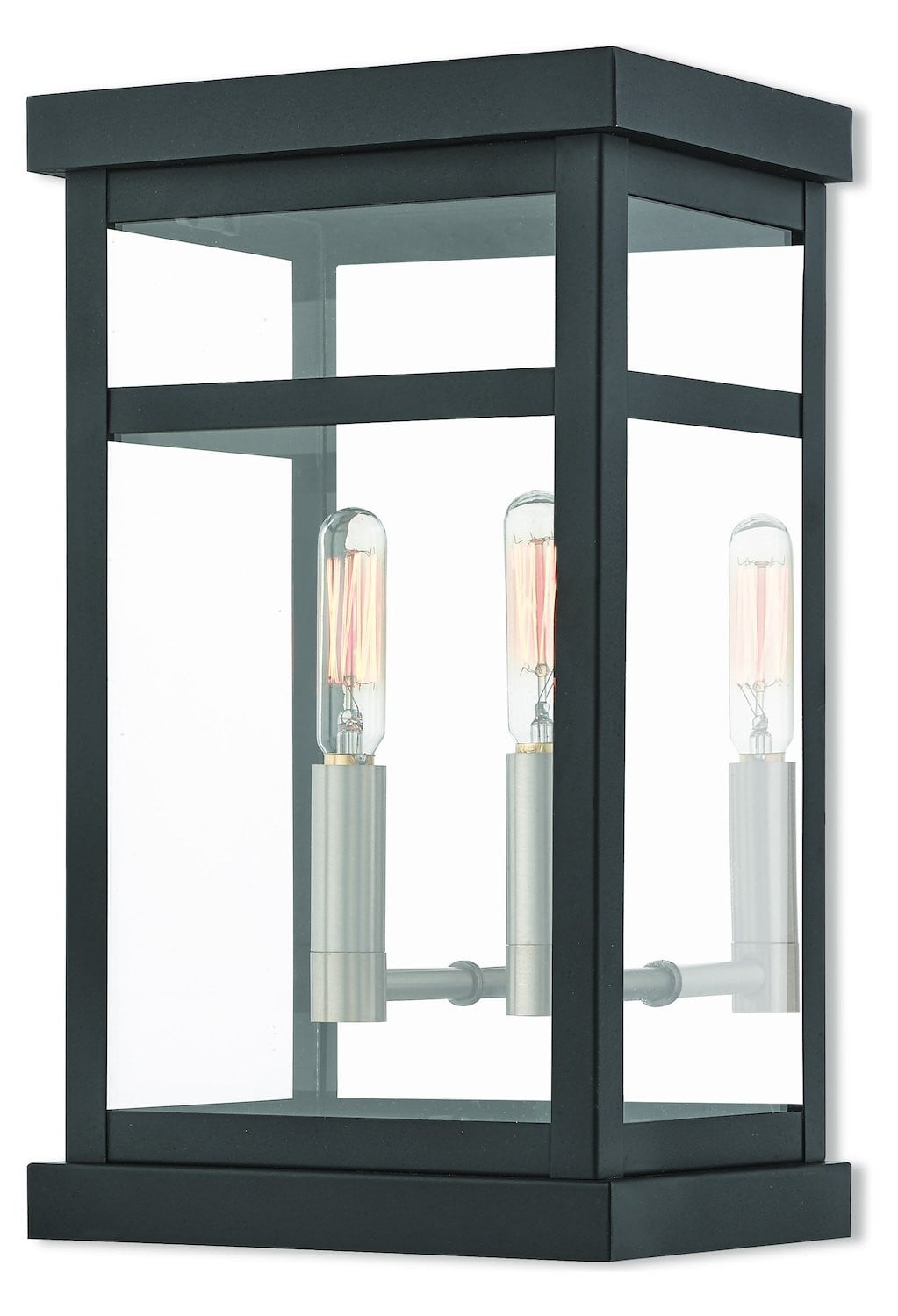 2 Lt Bk Outdoor Wall Lantern – Style: 7975308 XI56305845747