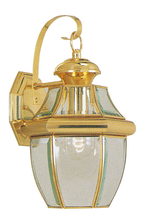 Polished Brass Wall Lantern – Style: 7258720 XI56305845626