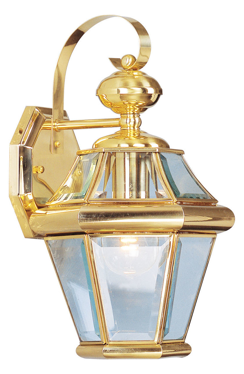 Polished Brass Wall Lantern – Style: 7262400 XI56305845621